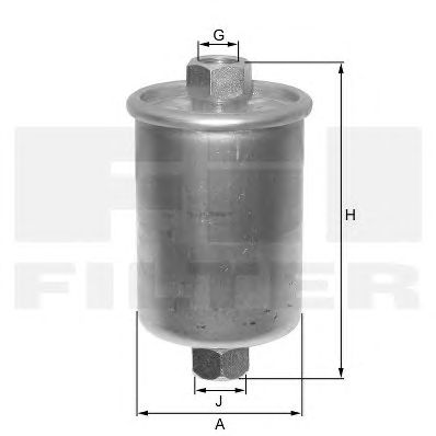 FIL FILTER zp8022fm -  Топливный фильтр